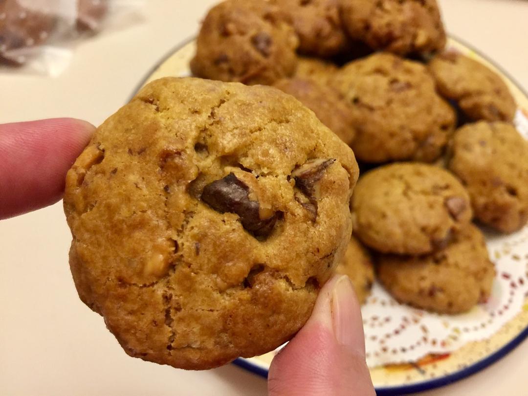 红枣红糖核桃饼干