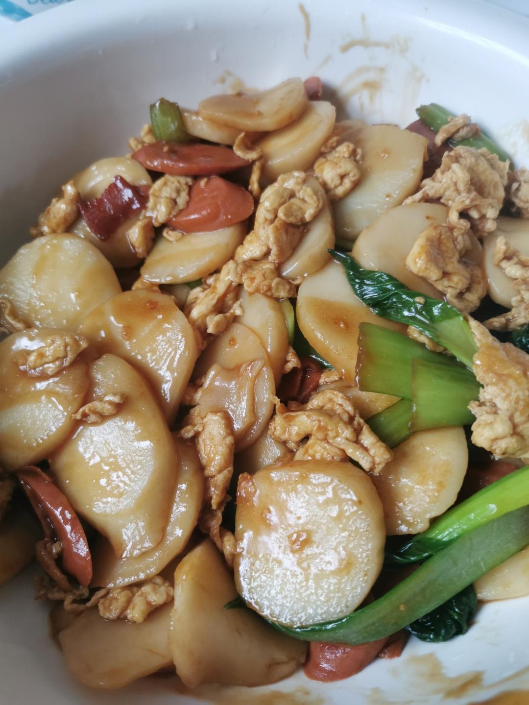 家常炒年糕