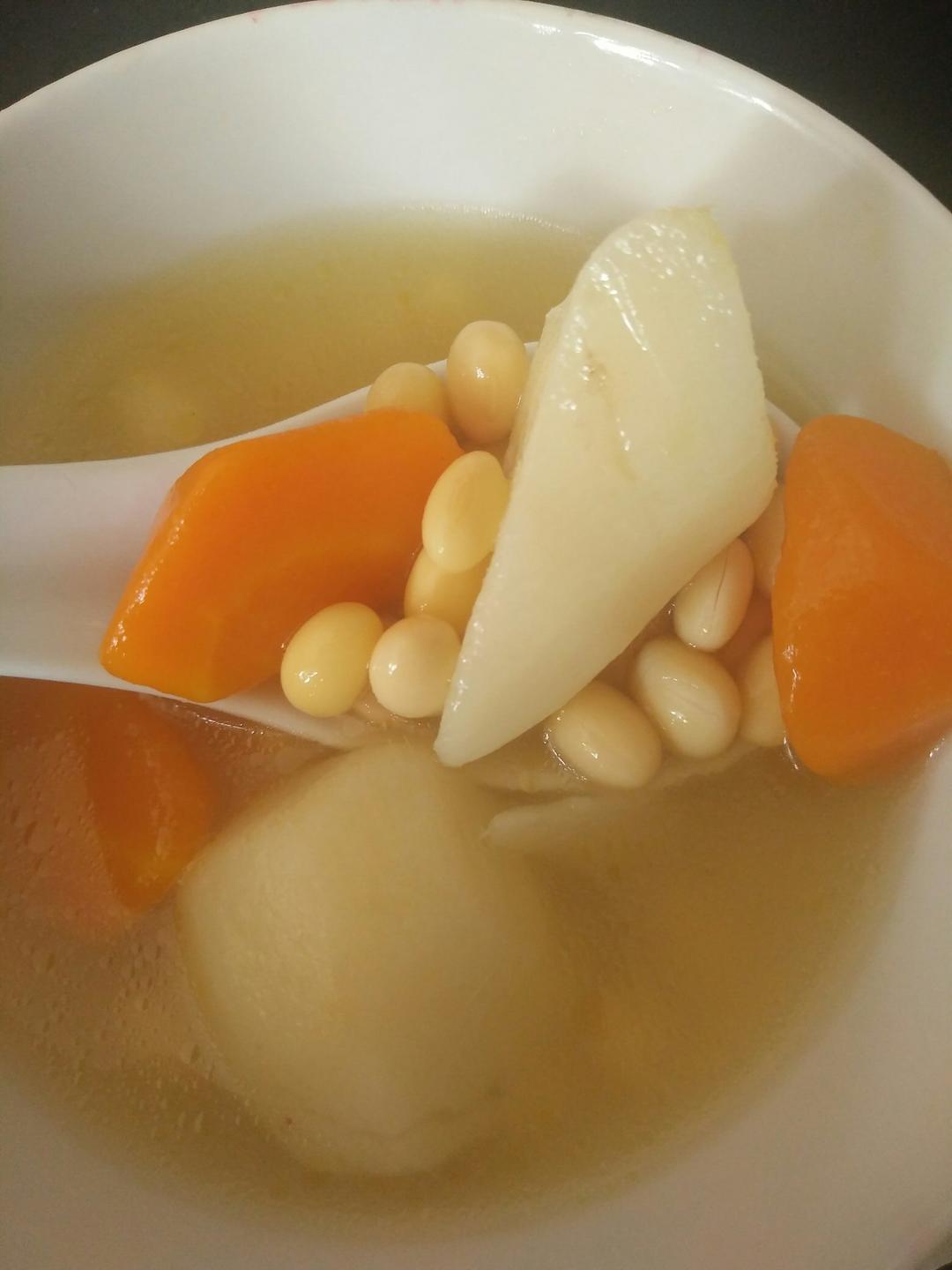 黄豆骨头汤