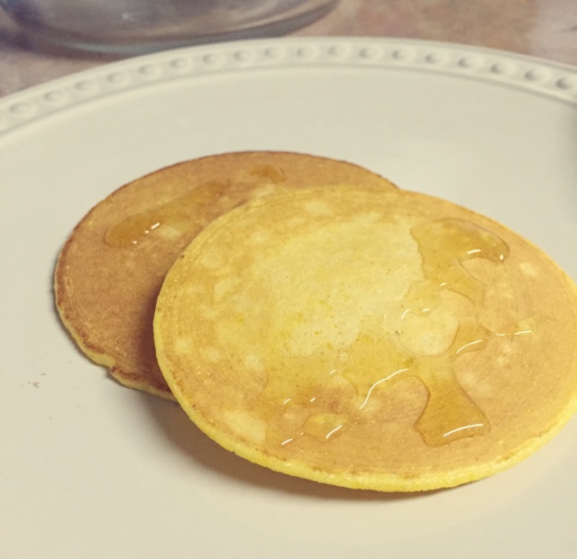 鸡蛋奶香玉米饼