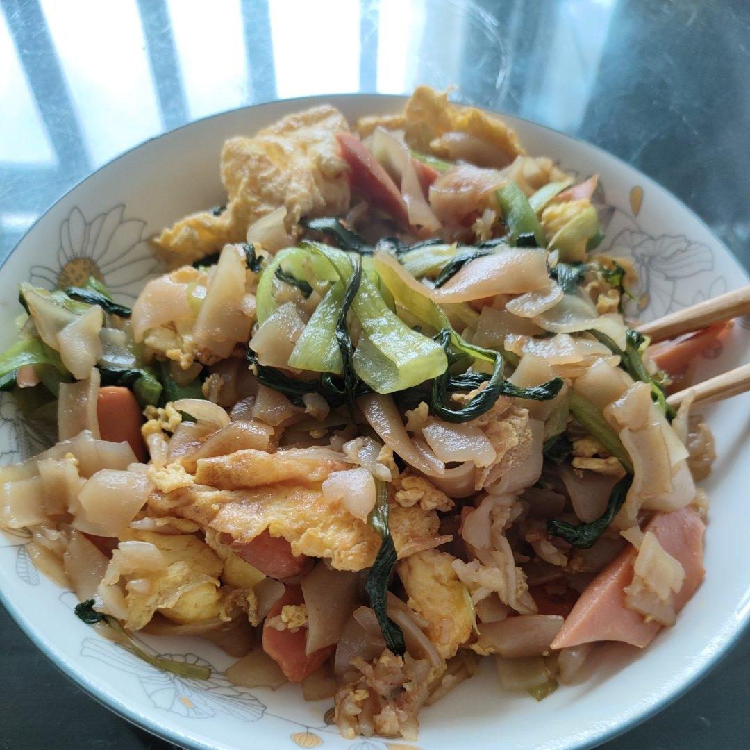 干炒河粉