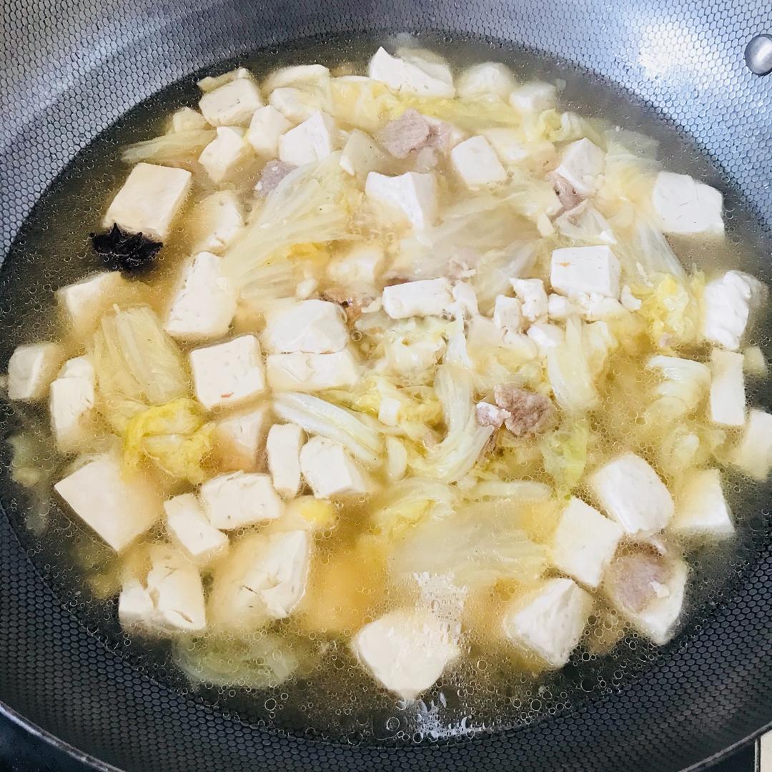 白菜炖豆腐