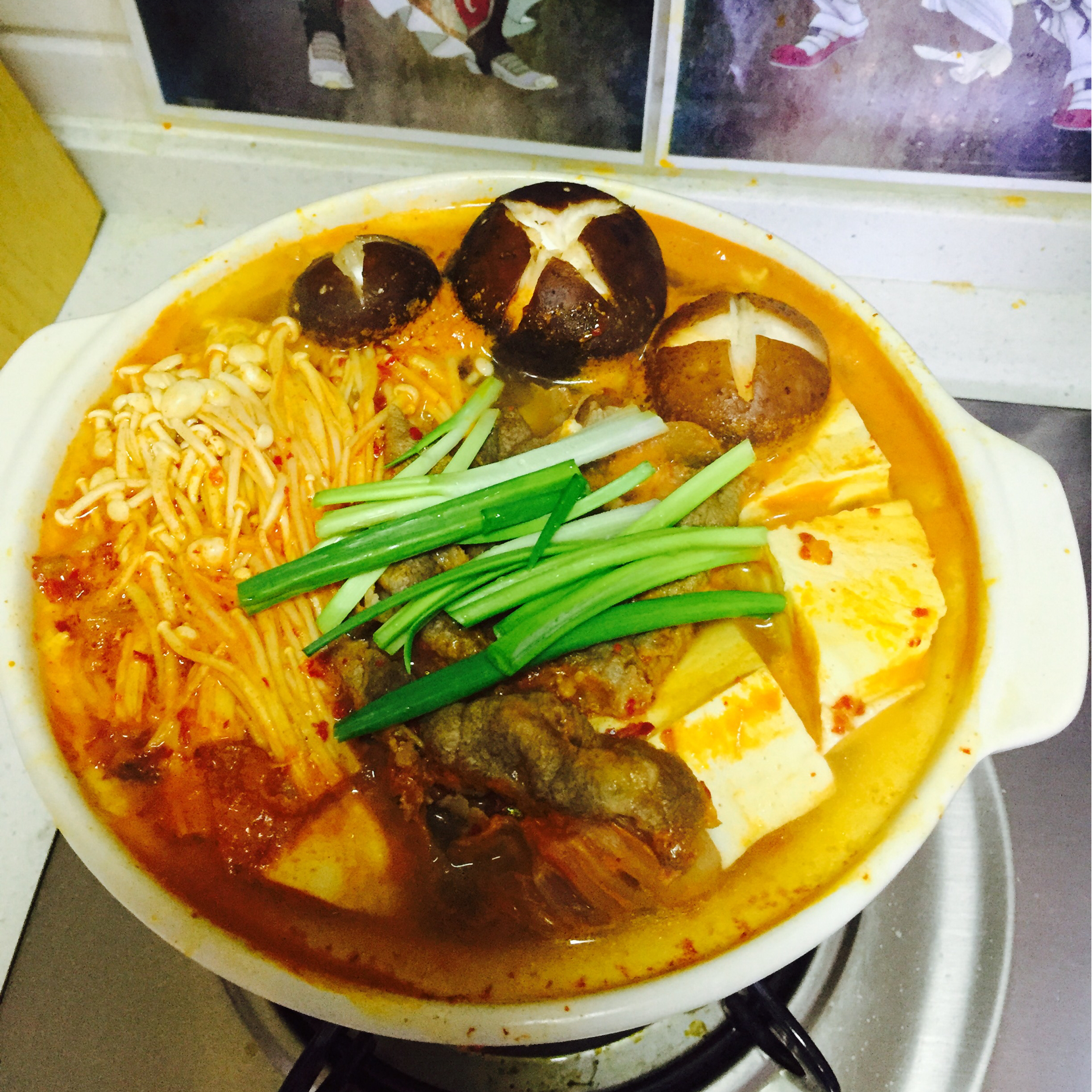 woyear-i做的泡菜肥牛锅