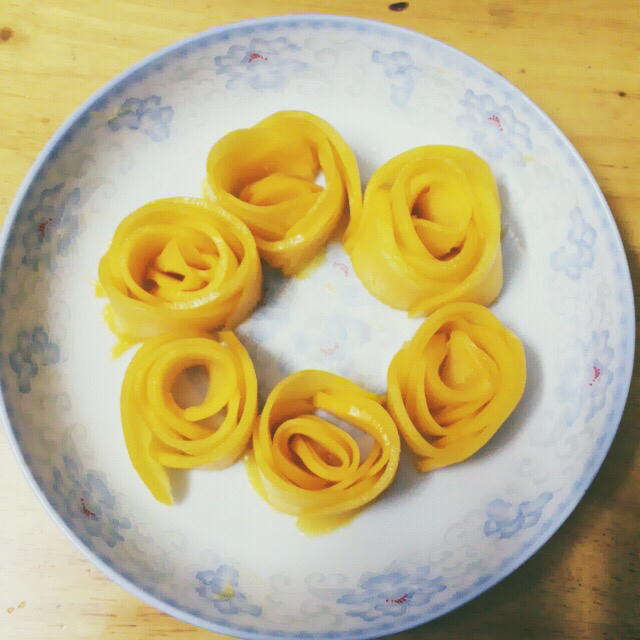 cjiey做的芒果花式