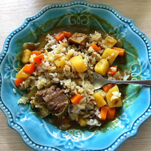 香浓咖喱牛肉饭&麻辣牛肉面的做法 步骤12