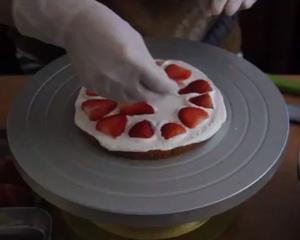 圣诞树草莓蛋糕（超详细亲妈教程！）的做法 步骤18