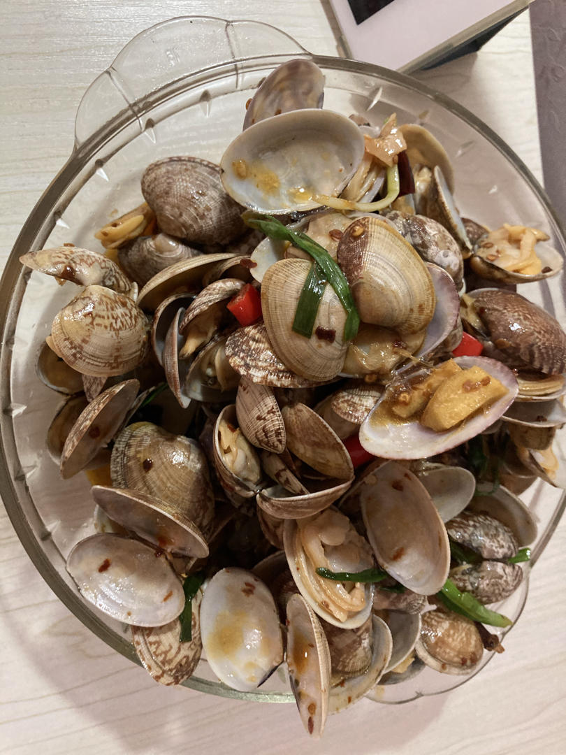 5分钟快手菜❗️秒杀路边摊爆炒花甲～好吃到爆