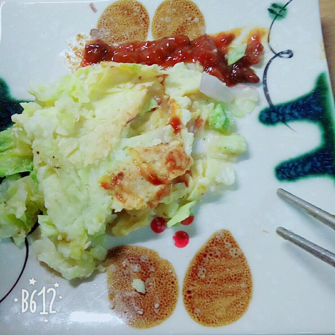 卷心菜煎饼