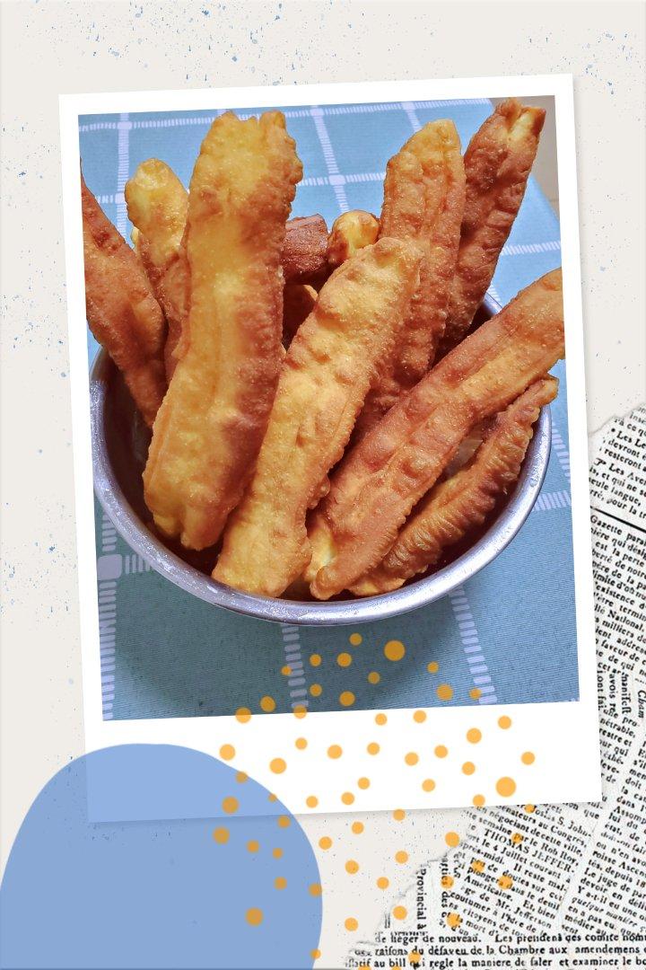 自制无泡打粉油条