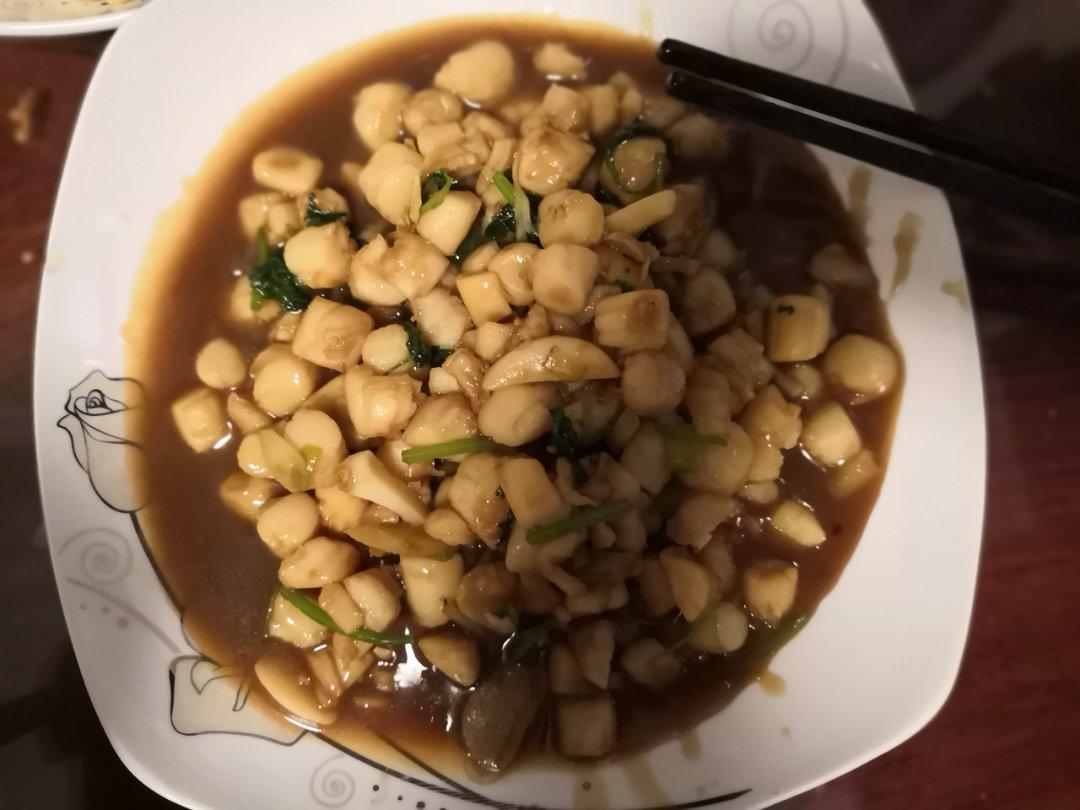 炒扇贝肉