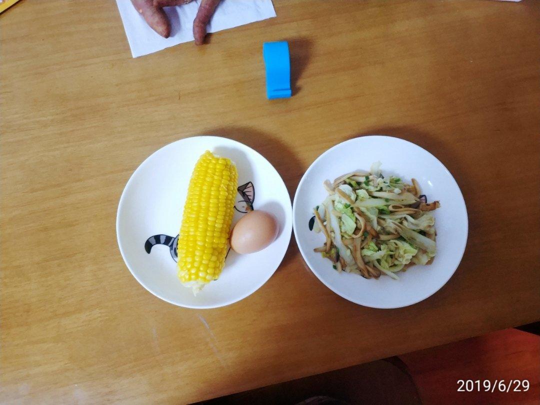 杏鲍菇烧白菜