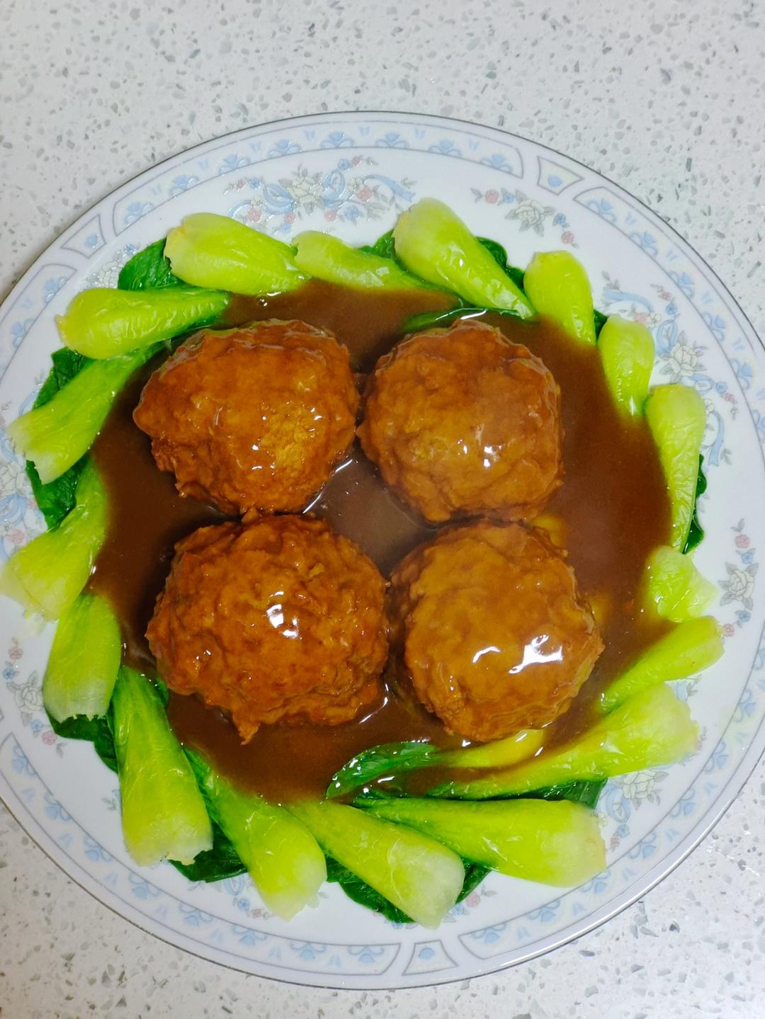 厨师长教你：“四喜丸子”的家常做法，味道非常赞