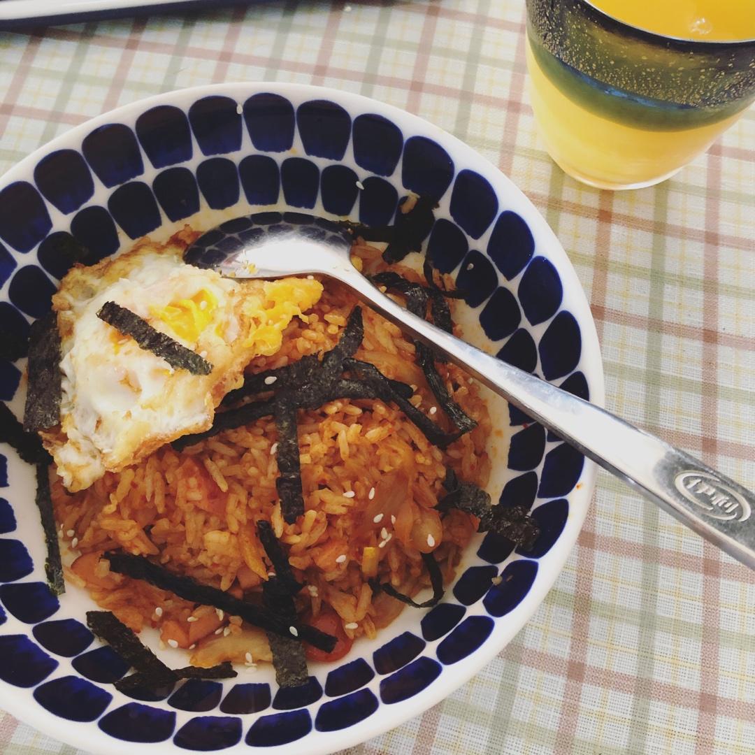 升级版辣白菜炒饭😭姜食堂同款🌟泡菜饭开出了p.o 斯密达