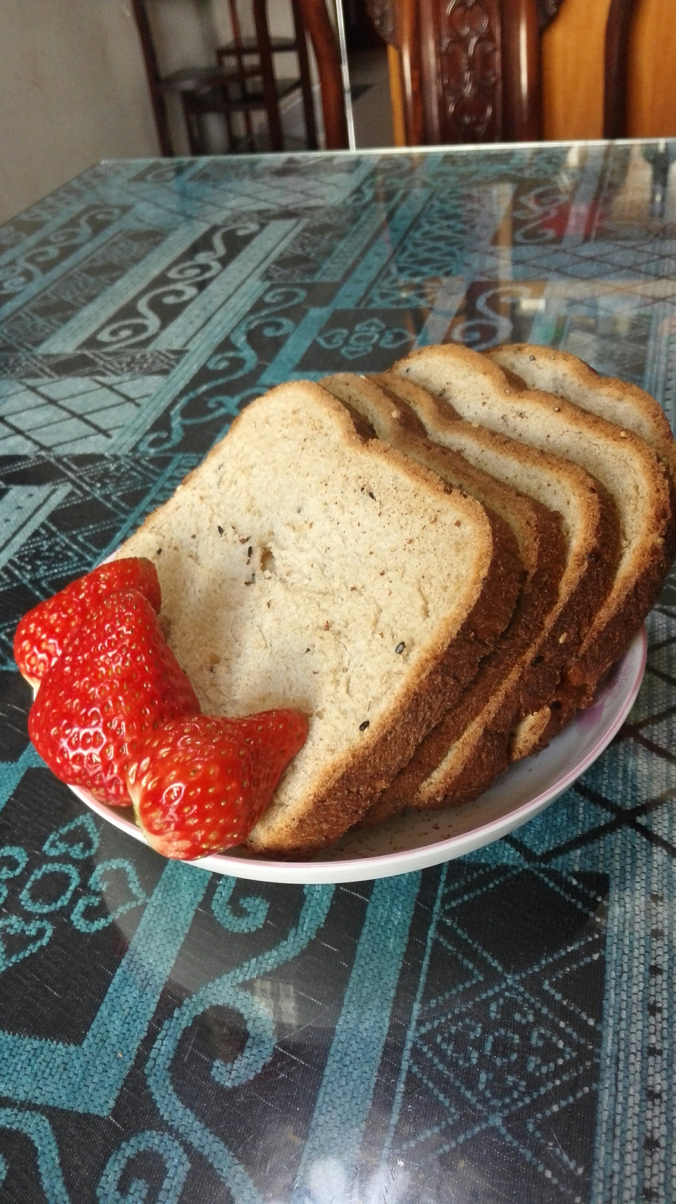 全麦面包（松下面包机PM105版）的做法