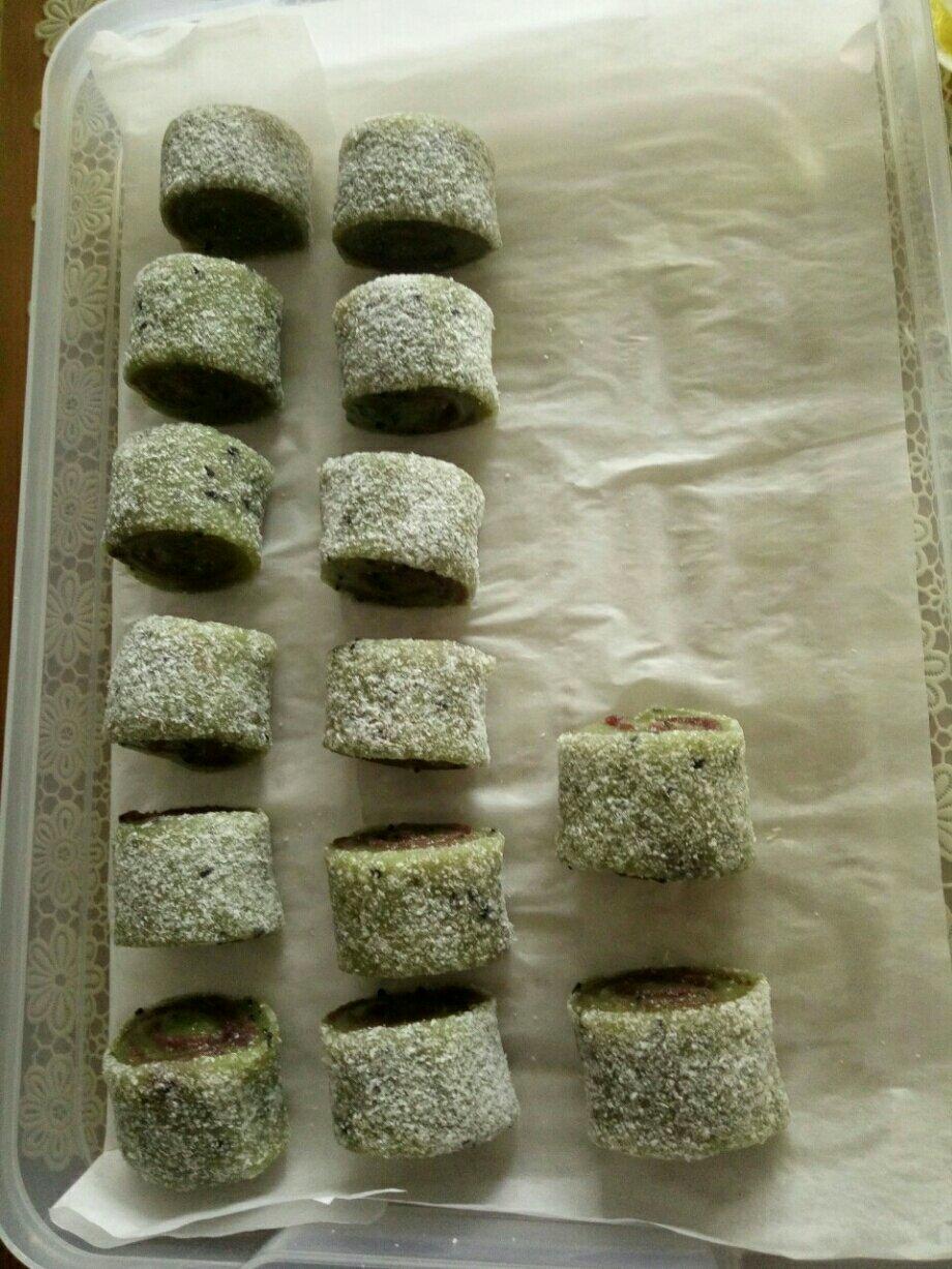 糯米豆沙卷