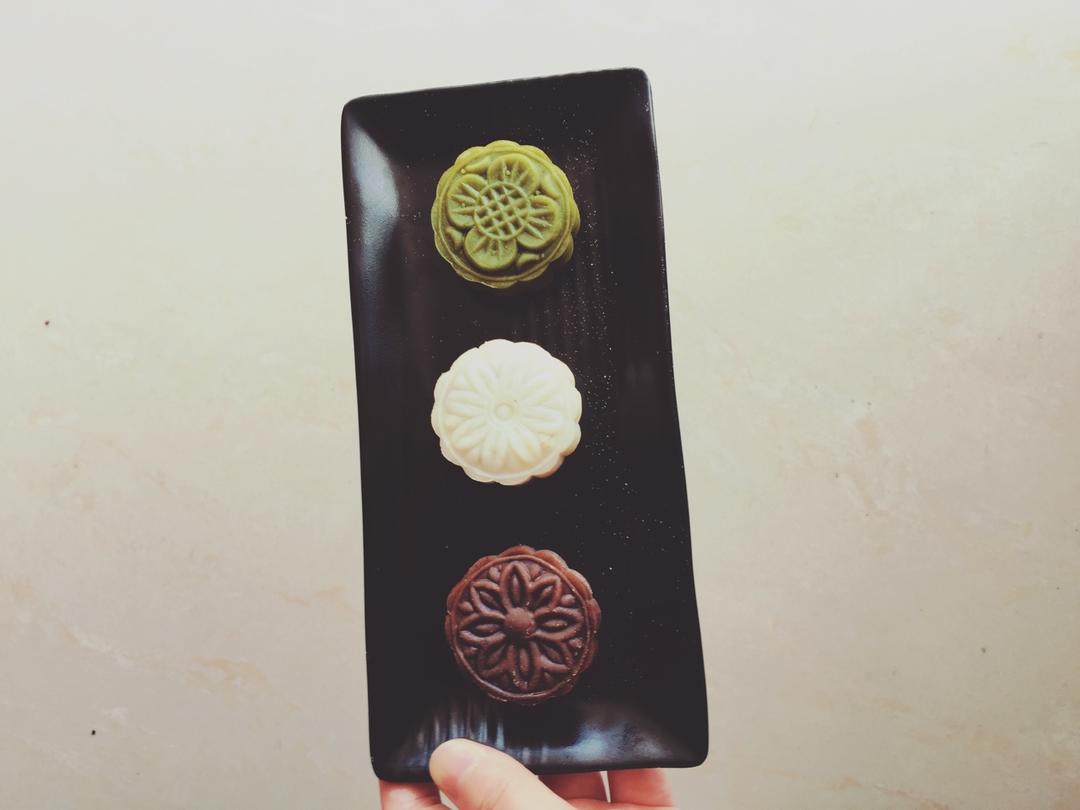 不干不硬的冰皮月饼