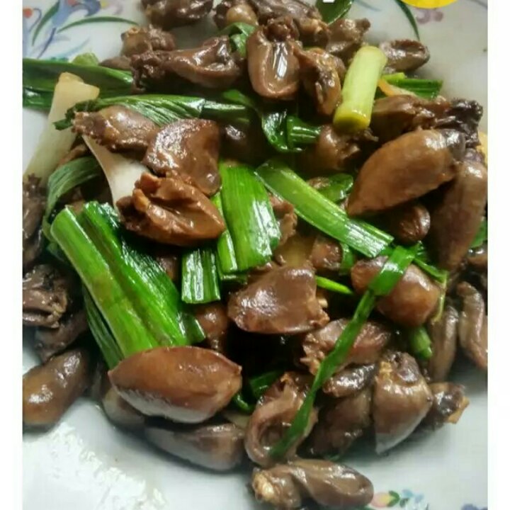 爆炒鸡心
