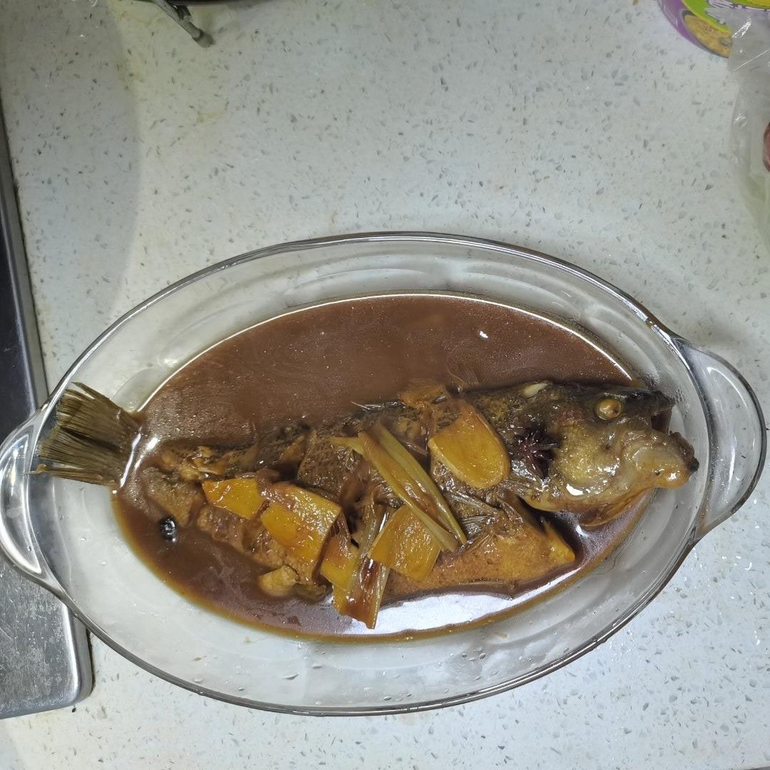 家常红烧鱼
