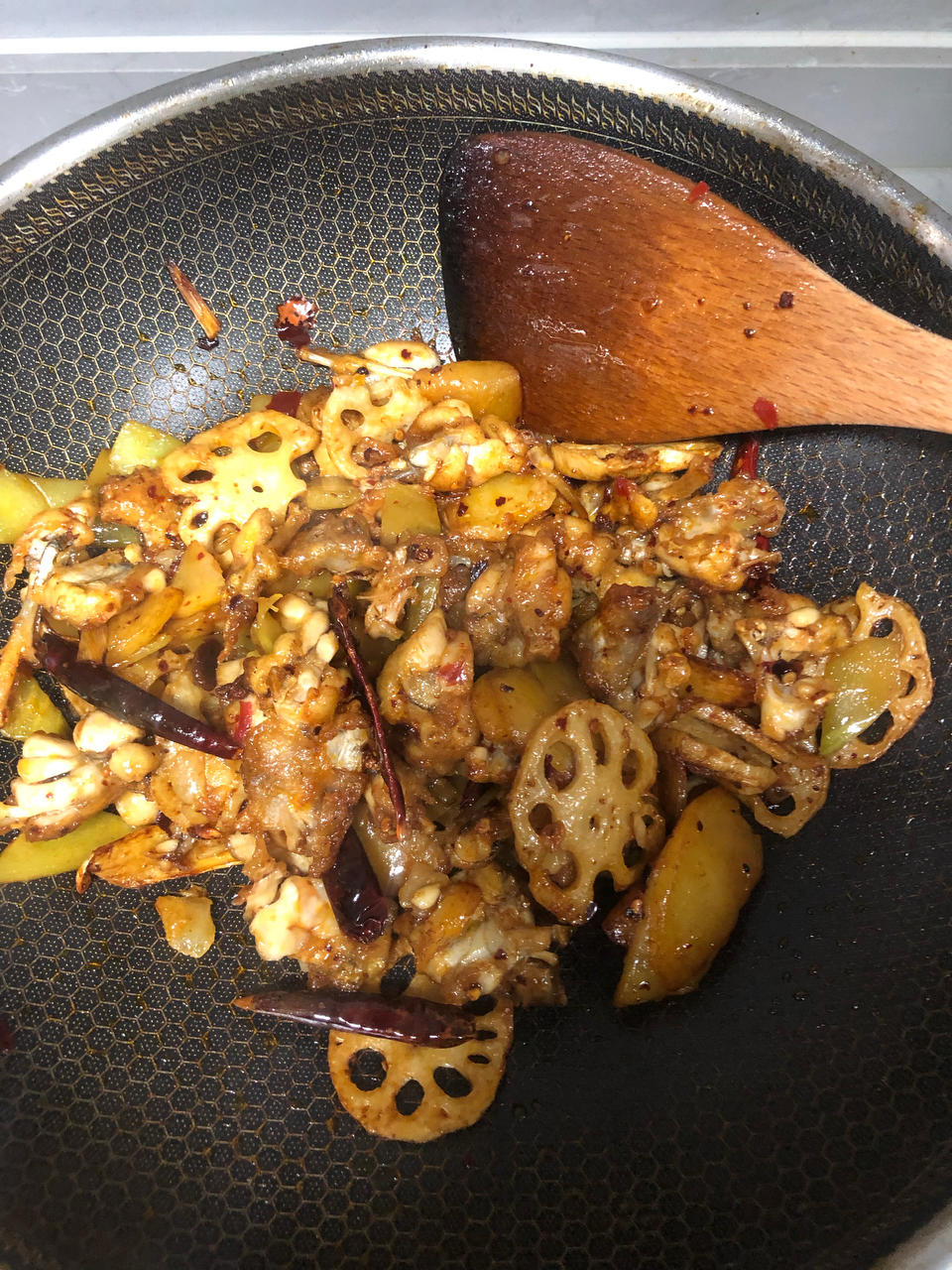 三步搞定最爱的干锅牛蛙