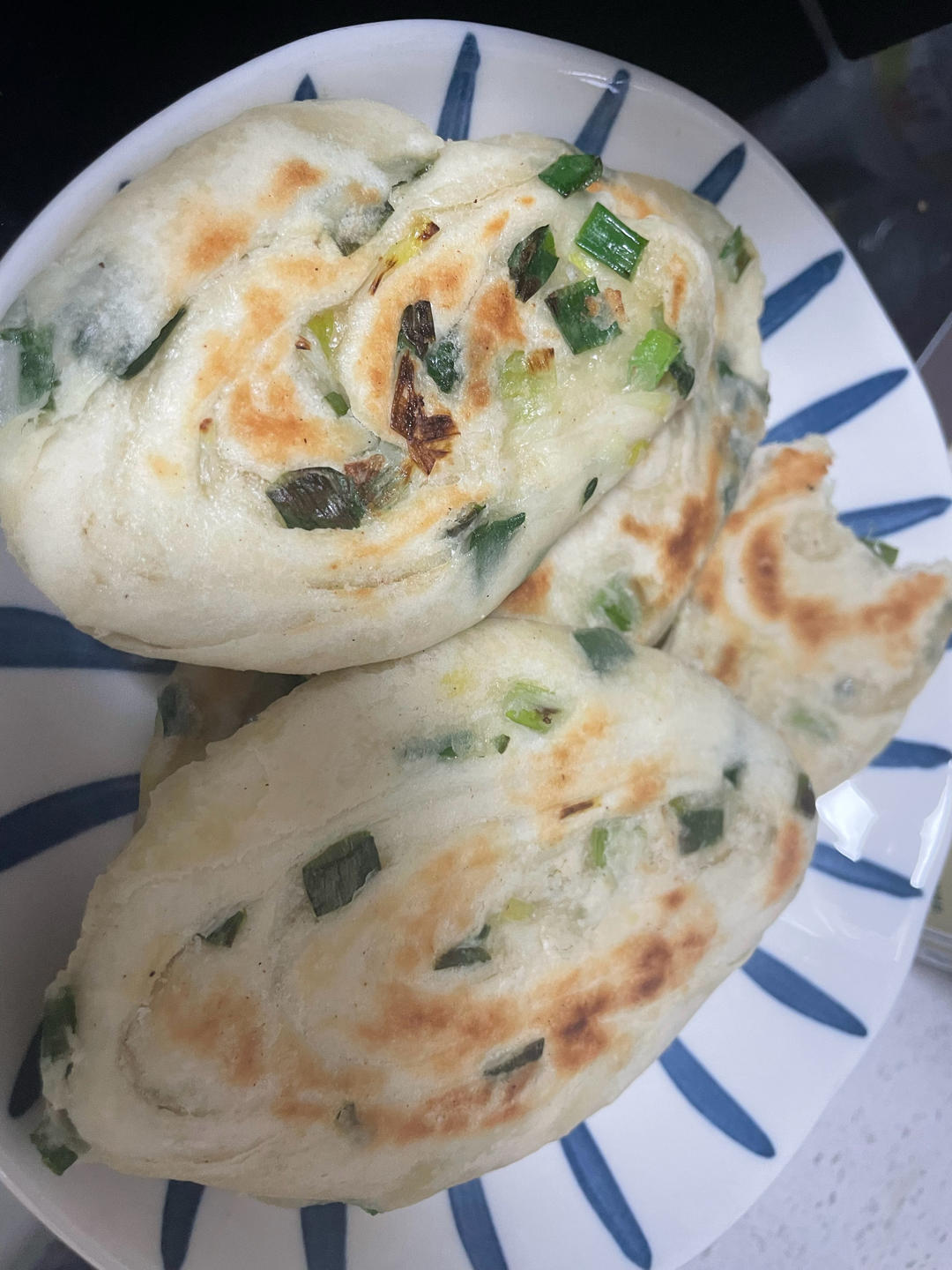 发面葱油酥饼