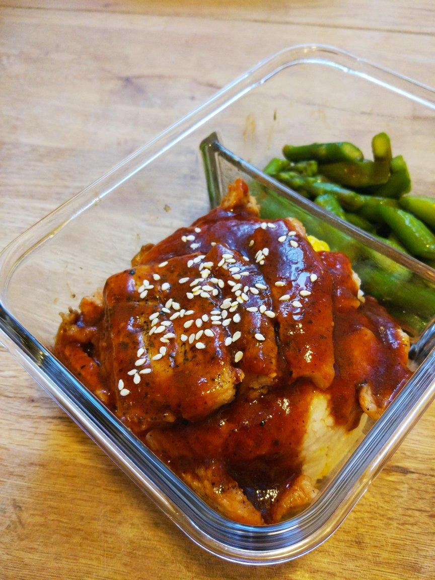 喷香黑椒猪扒饭