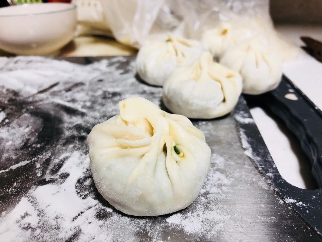 不用揉面不用发面，好吃到跳脚的(生煎包)