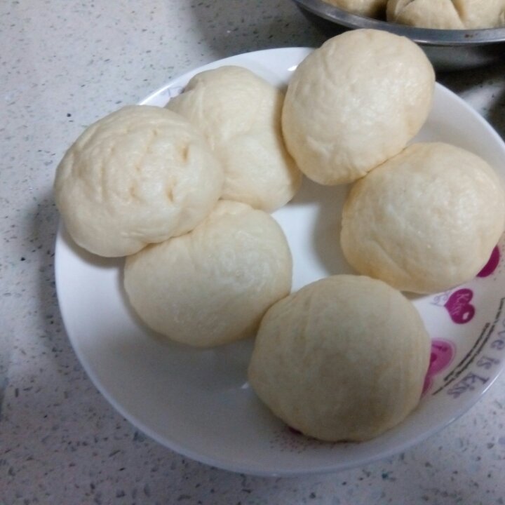 自制无油奶黄包