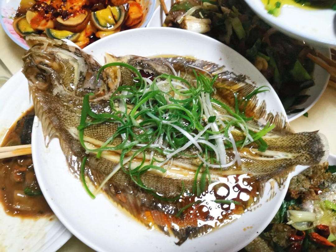 清蒸多宝鱼