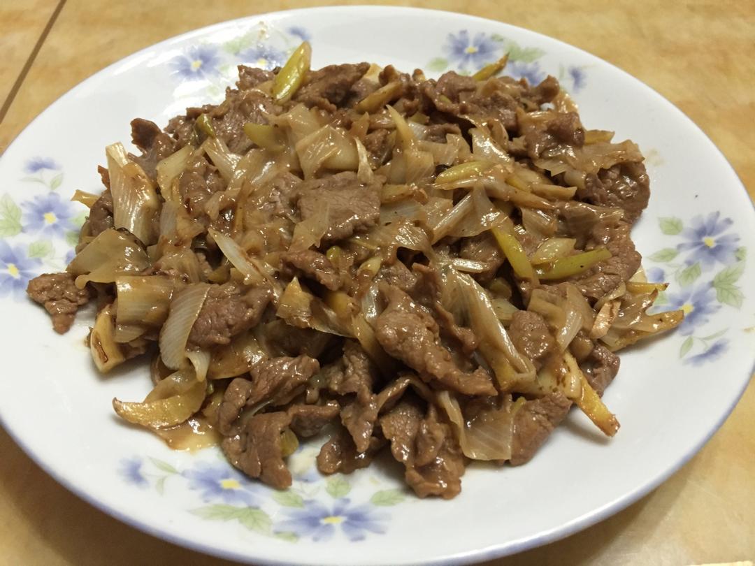 葱爆羊肉