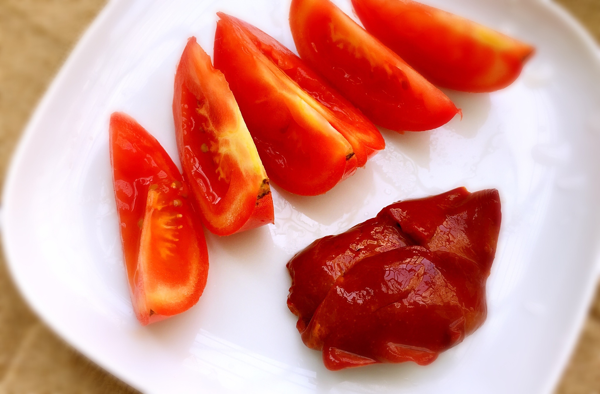 西红柿肝泥（8+辅食）的做法 步骤1