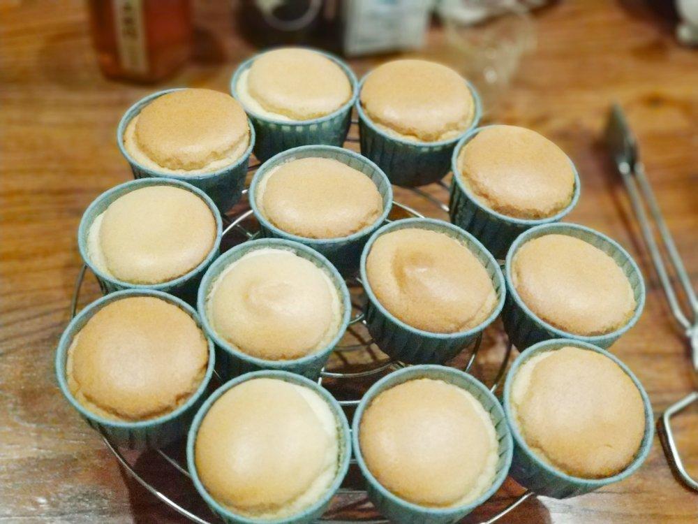 纸杯蛋糕 8寸戚风蛋糕的量