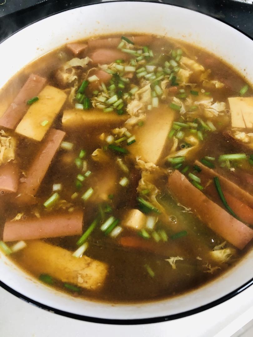 巨开胃巨好喝，10分钟搞定番茄酸辣汤冬季必喝。