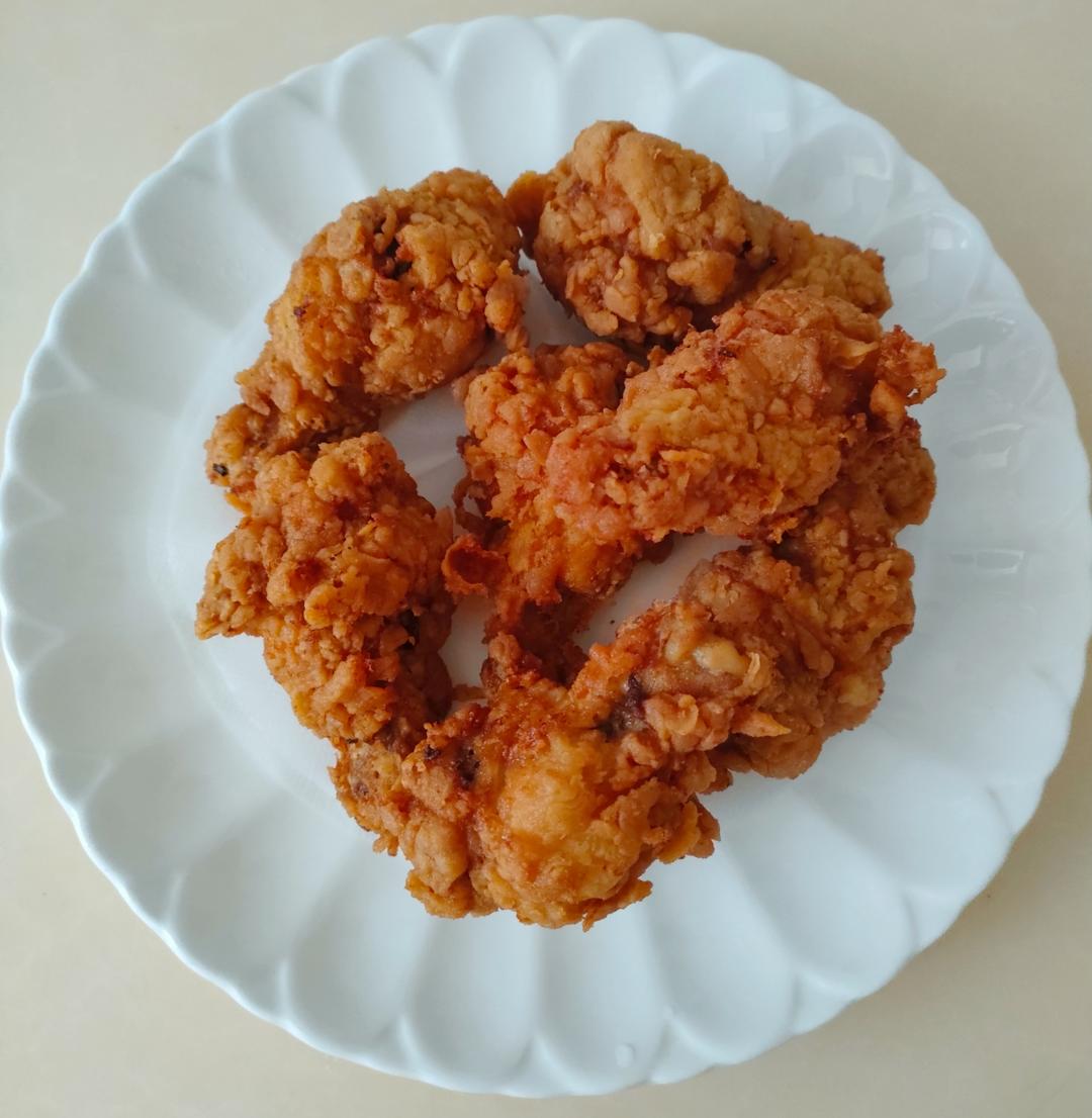 肯德基炸鸡翅（外酥里嫩又多汁）