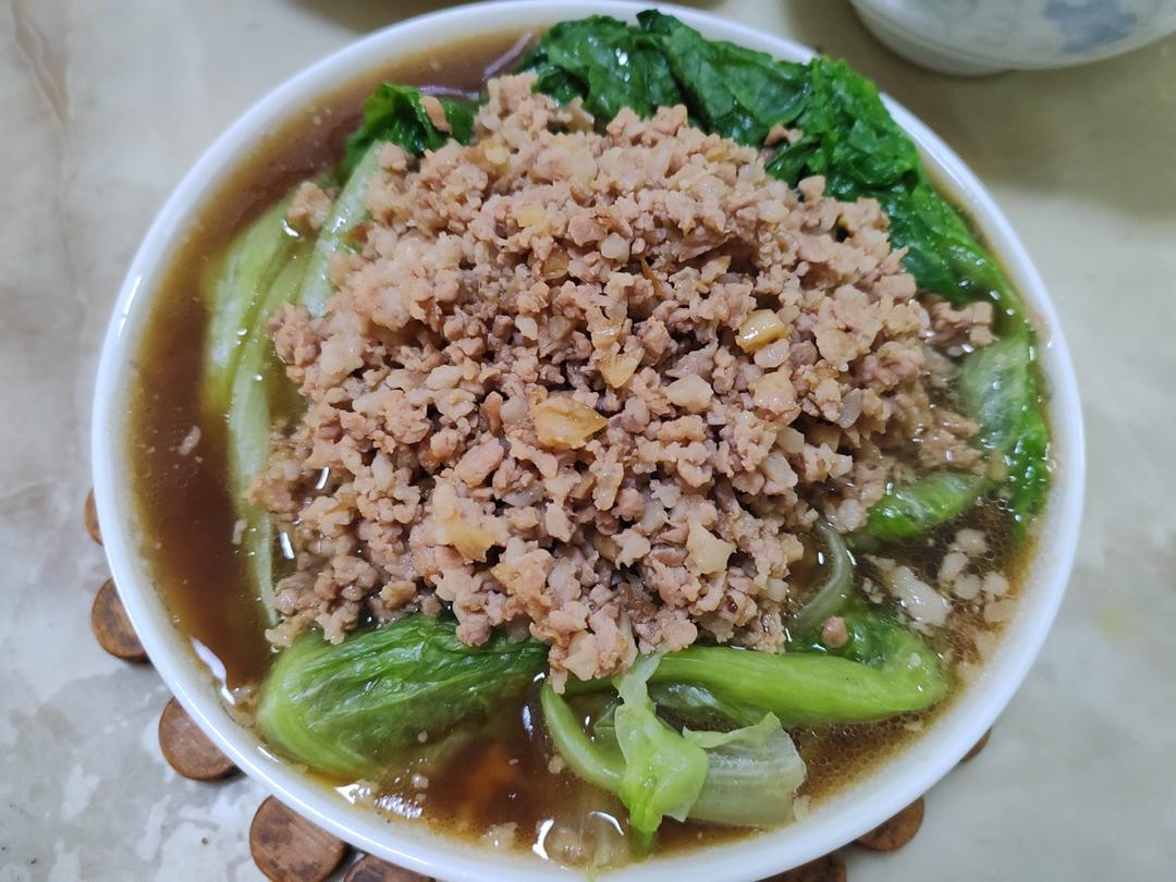肉末生菜