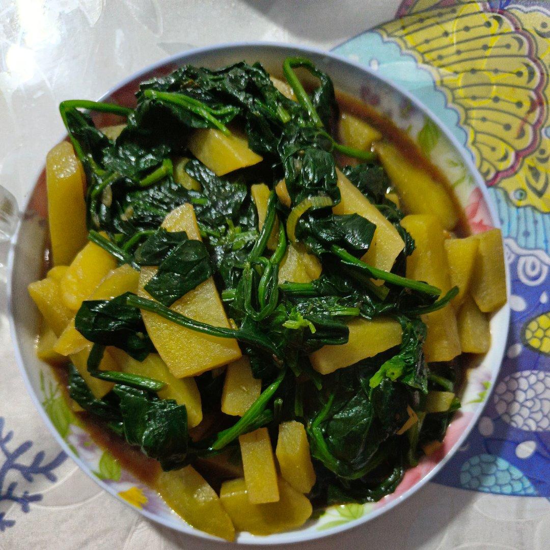 菠菜土豆