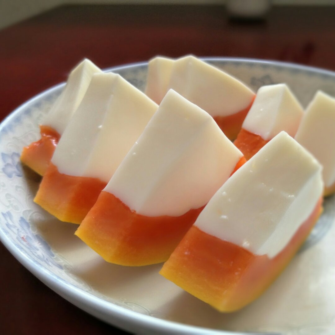 陈琳vickie做的木瓜椰奶冻