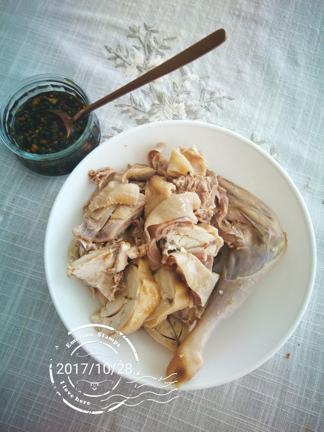 白斩鸡—独家秘制蘸酱料
