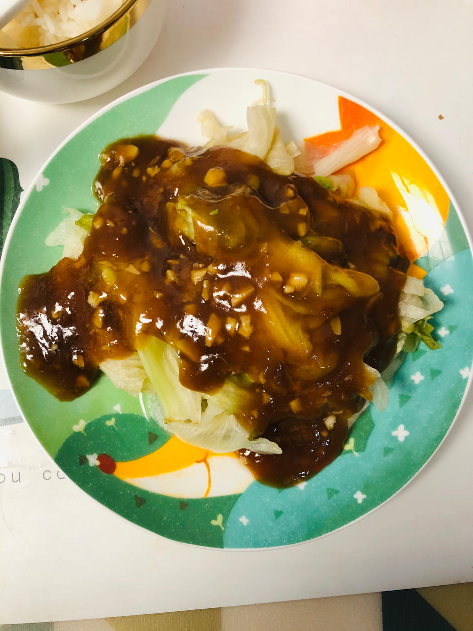 蚝油生菜
