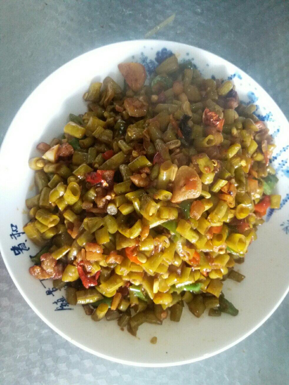 肉末酸豆角