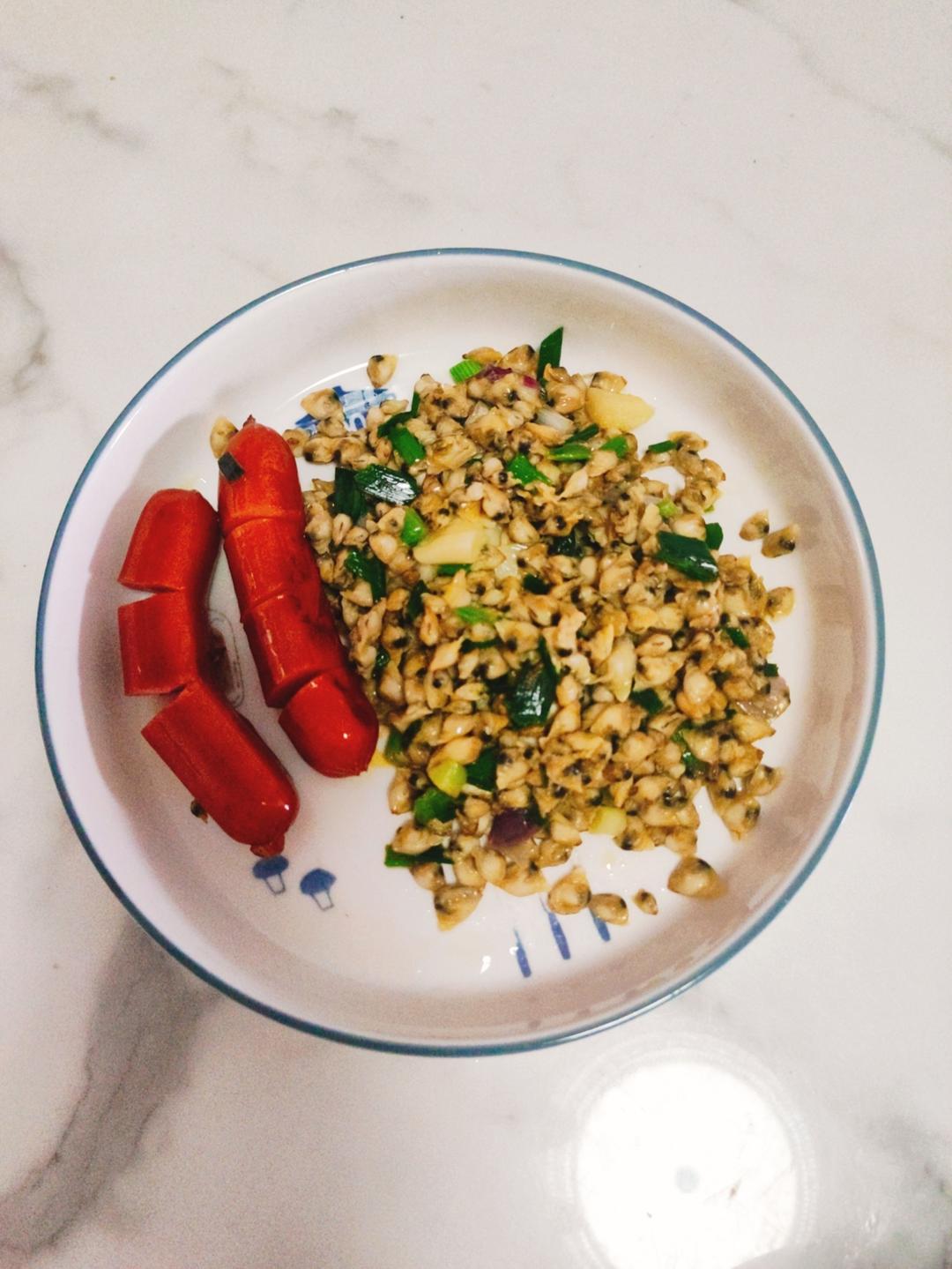 潮汕特色辣椒炒红肉米