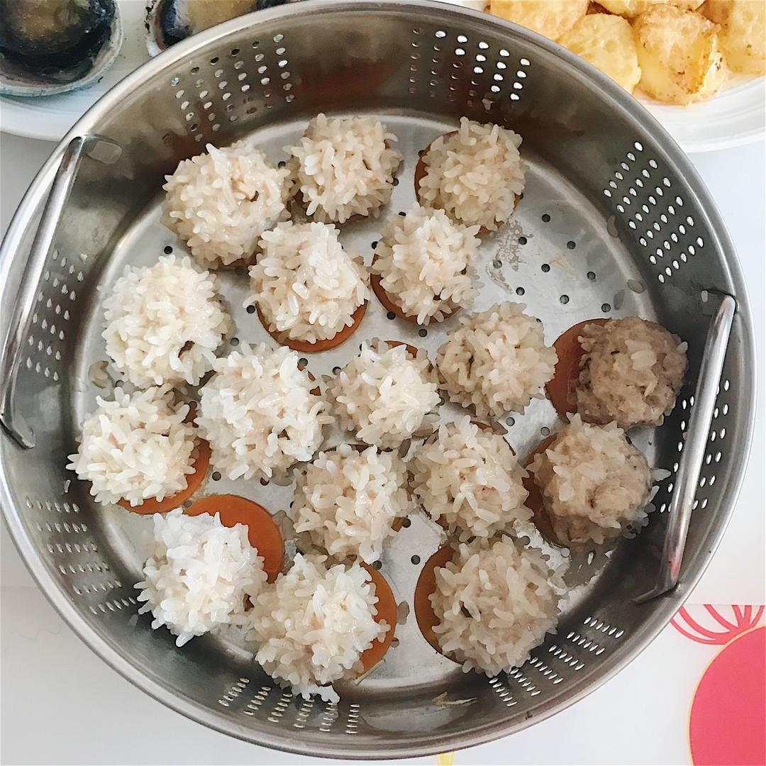 蒸糯米丸子