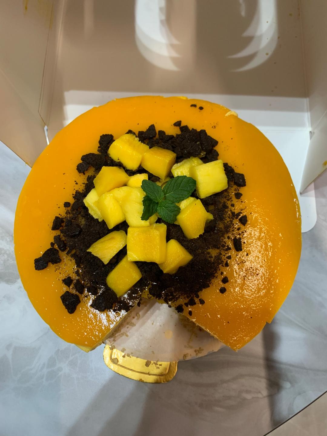 芒果慕斯蛋糕