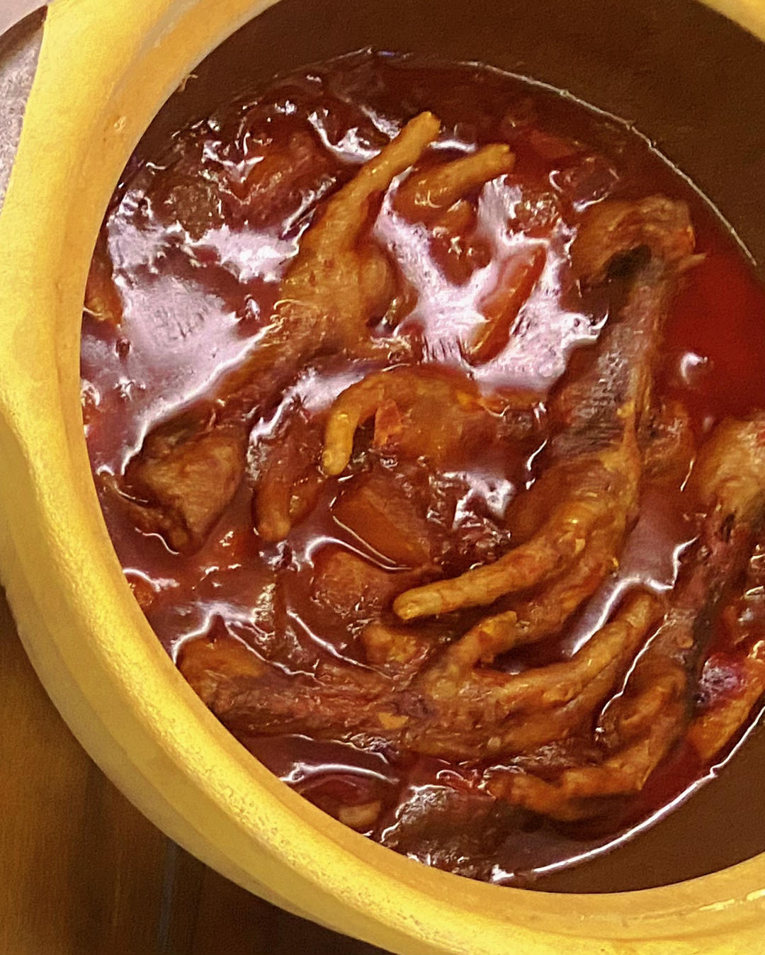 秘制鸡爪煲