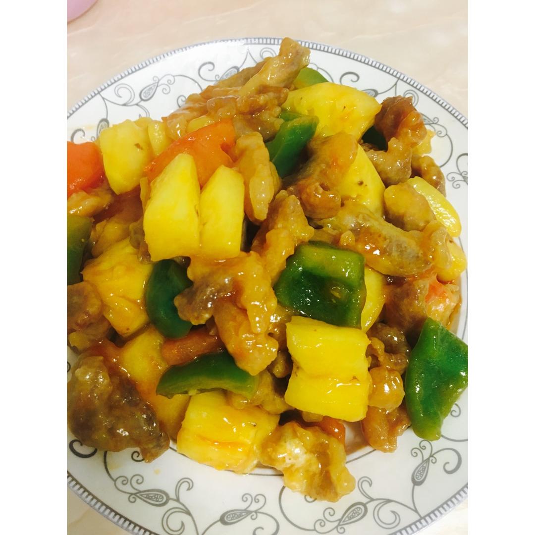 菠萝咕噜肉