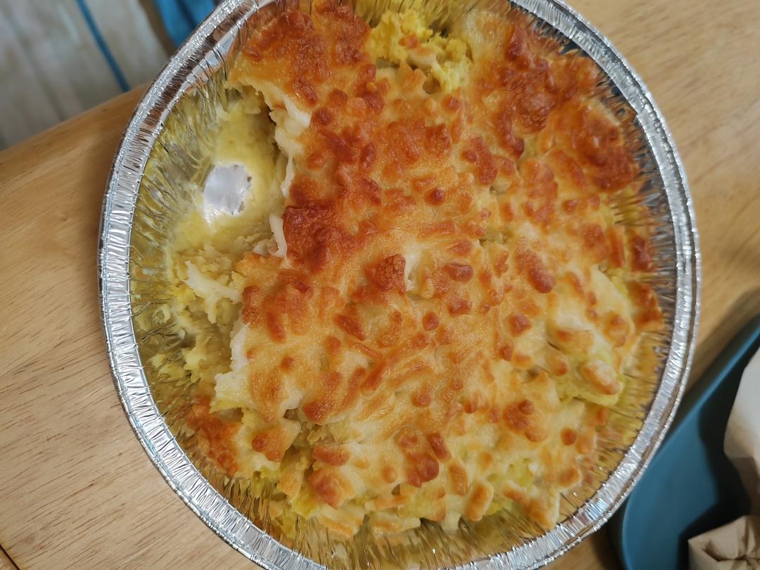 超简单的红薯芝士焗Ⅰ空气炸锅版