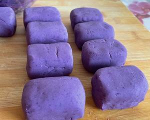 糯叽叽的紫薯小方🍠的做法 步骤13