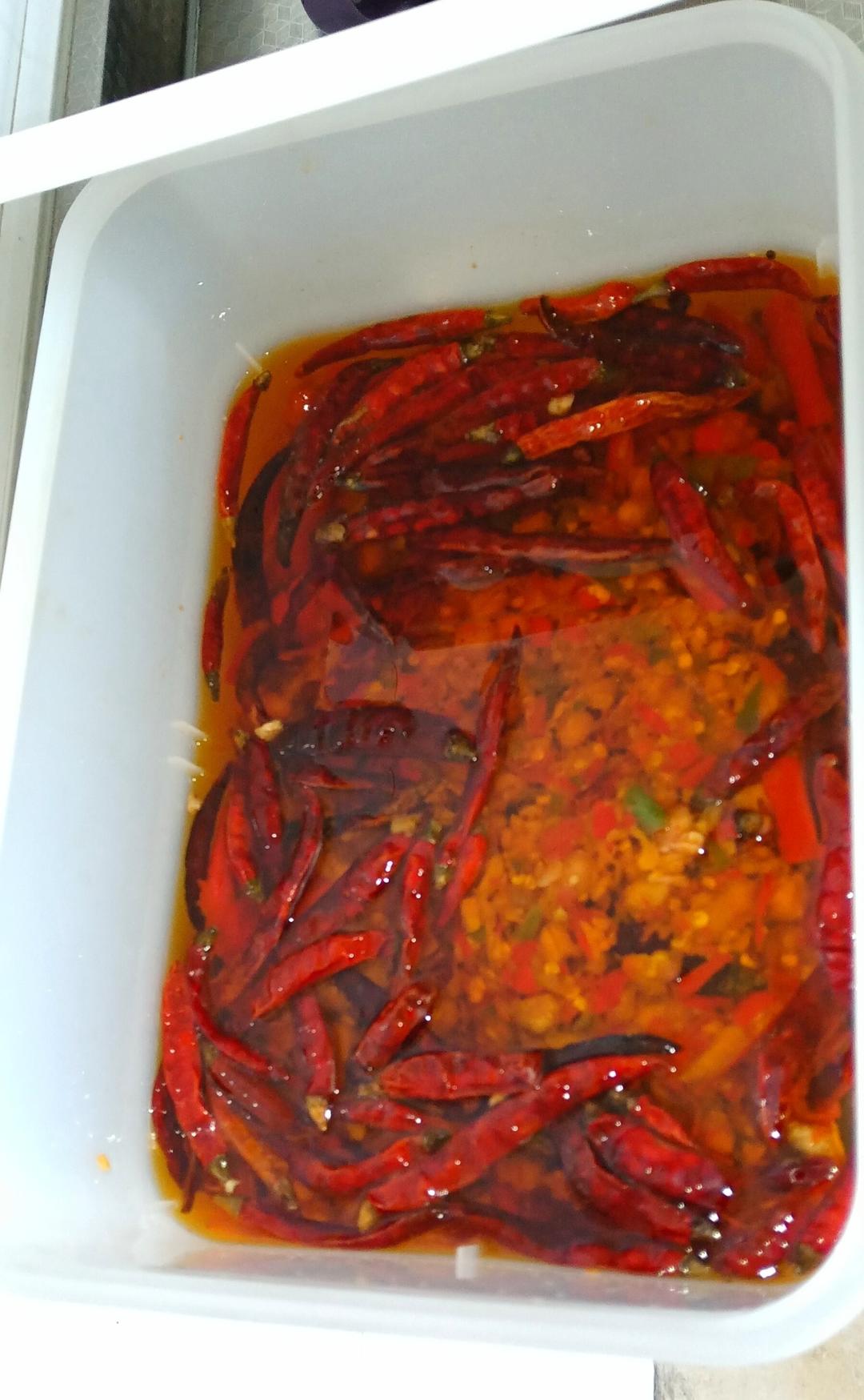 爆辣彩椒酱