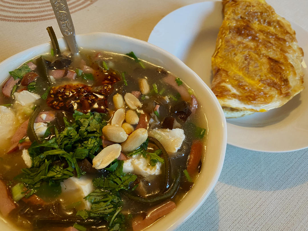 豆腐脑懒人做法，在家15分钟搞定，想吃再也不用出去买了