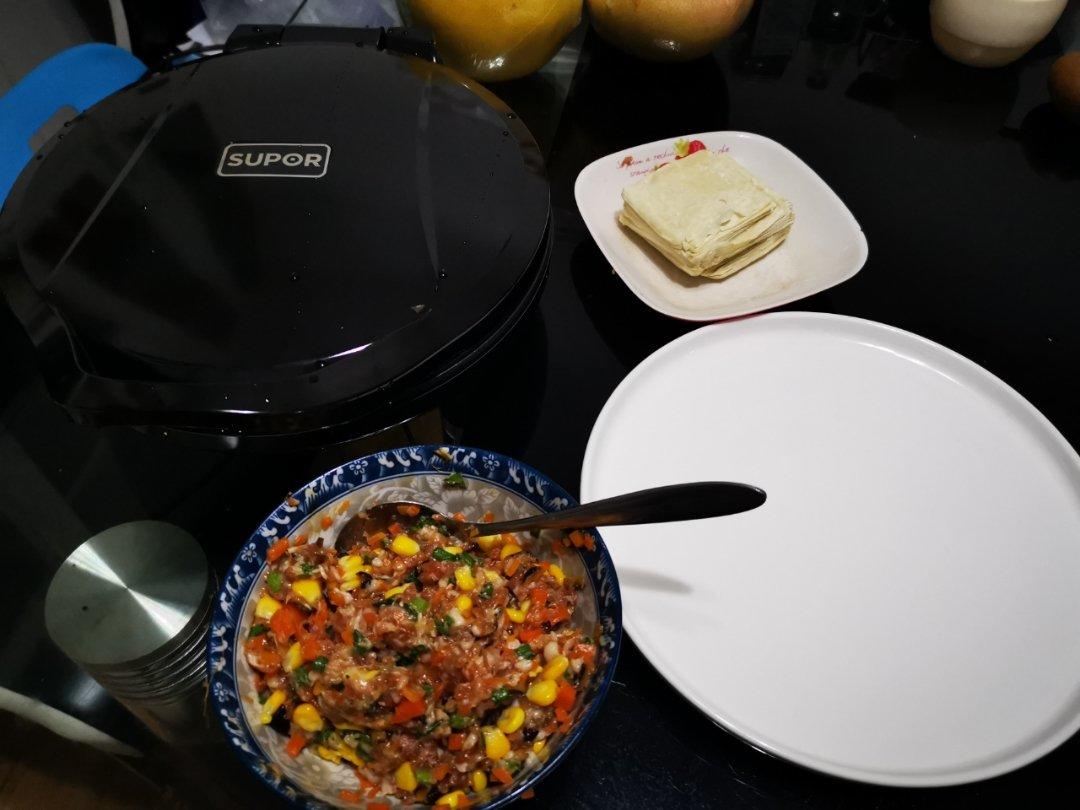 扁肉皮千层饼