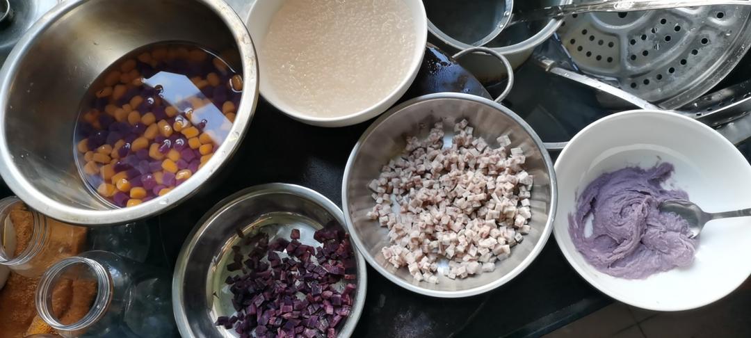 芋泥芋圆啵啵牛乳